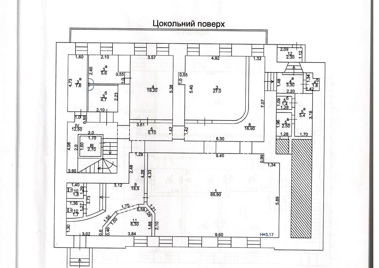 Продаж приміщення вільного призначення 1126 м², Костюринський пров., 1/2