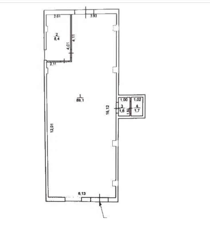 Аренда помещения свободного назначения 100 м², Дача Ковалевского ул.