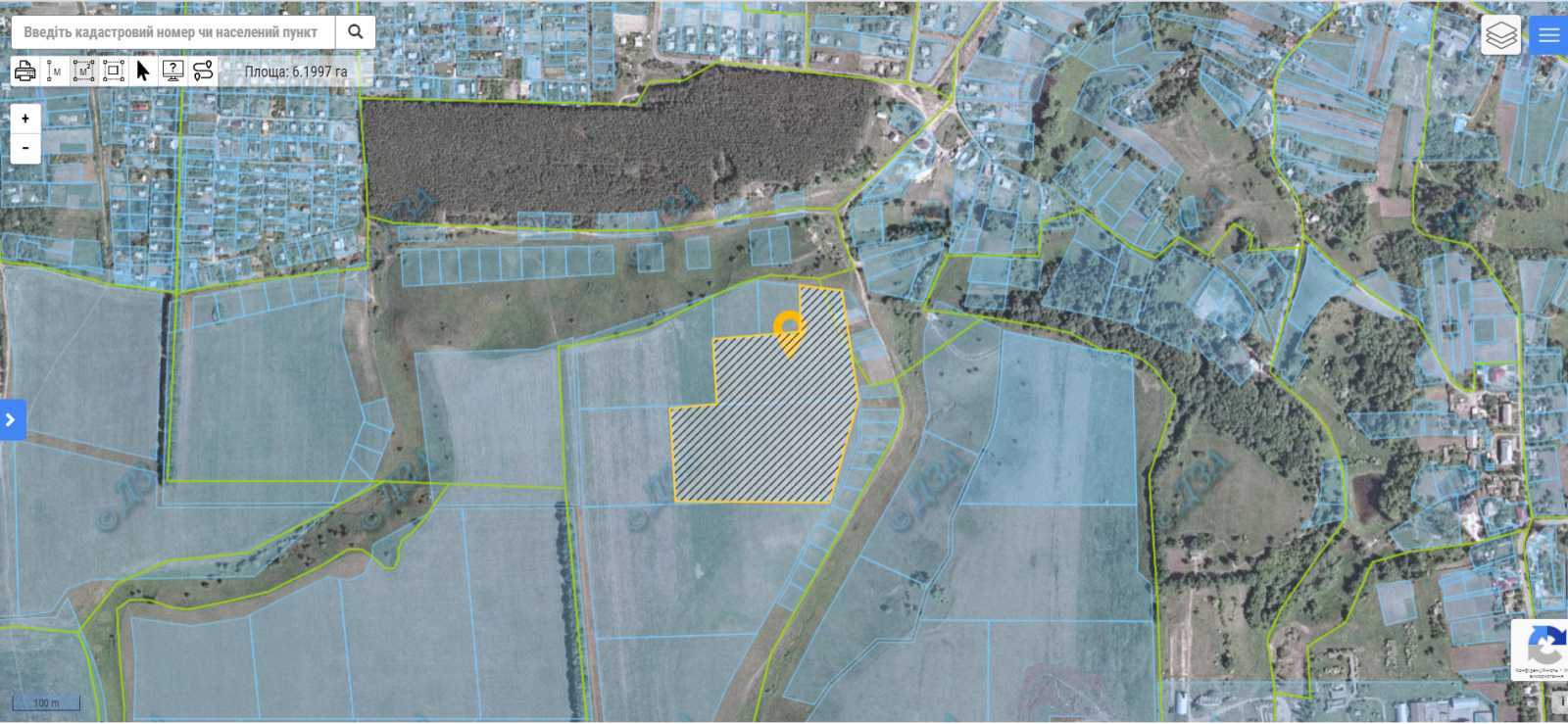 Продаж ділянки під індивідуальне житлове будівництво 618 соток, Центальна