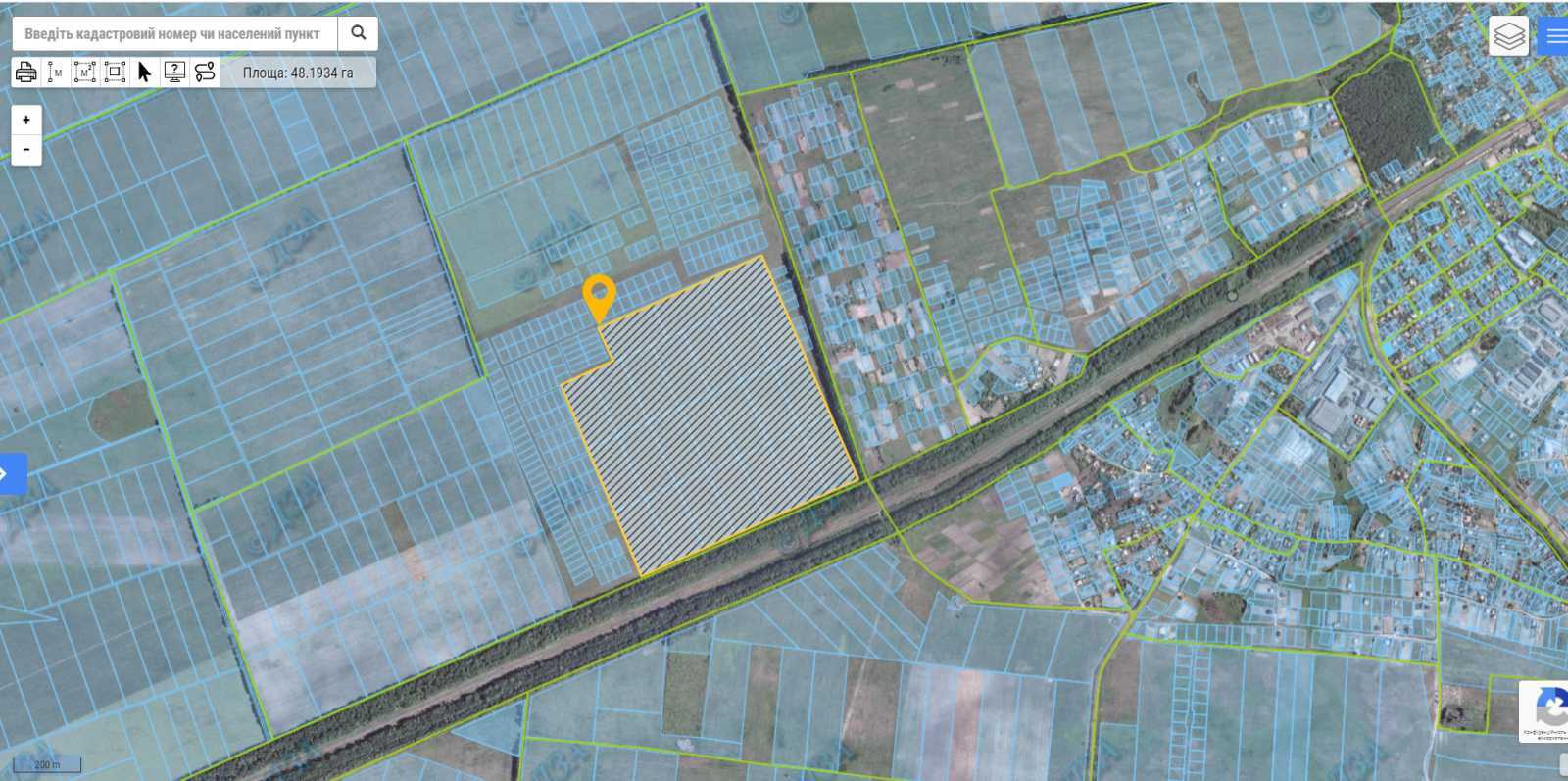 Продаж ділянки для особистого сільського господарства 4800 соток, Ж/Д