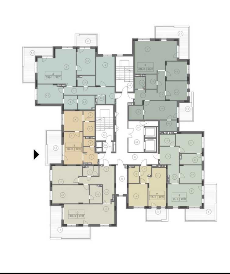 Продажа 2-комнатной квартиры 73 м², Берестейський, 139