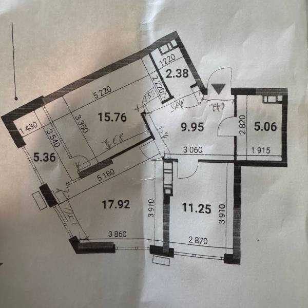 Продажа 2-комнатной квартиры 68 м², Причальная ул., 8