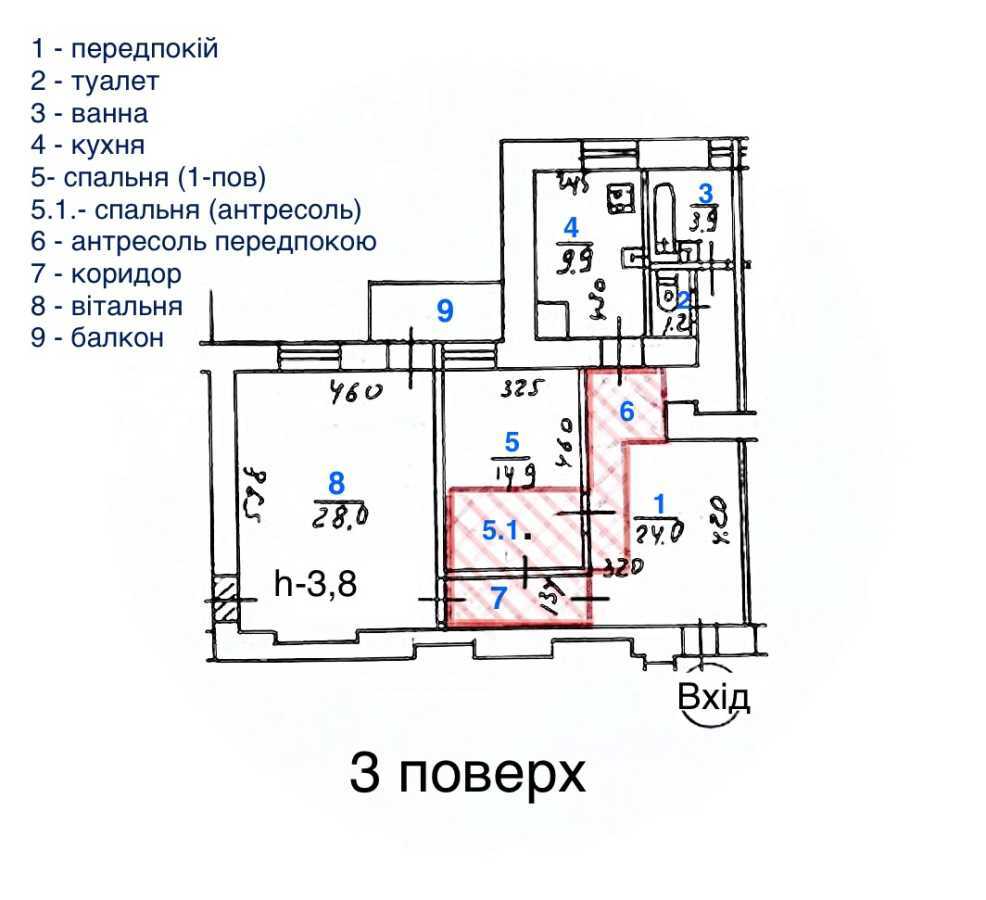 Аренда 2-комнатной квартиры 100 м², Саксаганского ул., 69