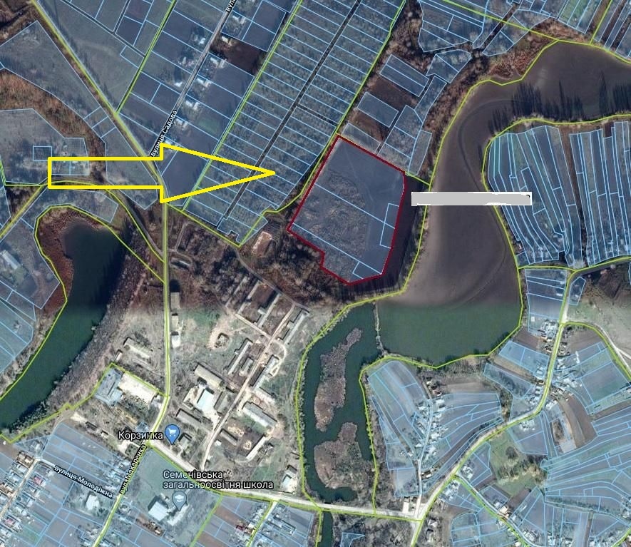 Продажа участка под индивидуальное жилое строительство 770 соток