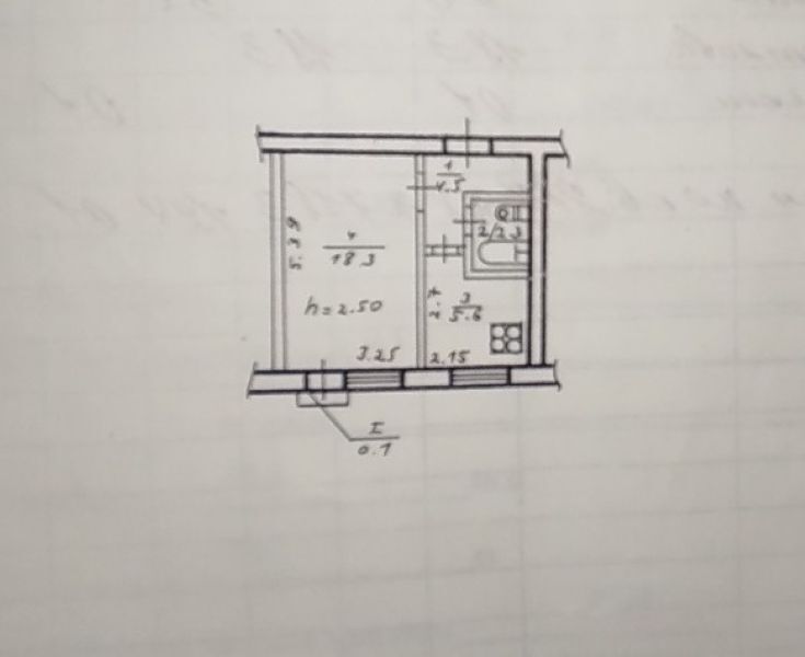 Продажа 1-комнатной квартиры 31 м², Тополиная ул.