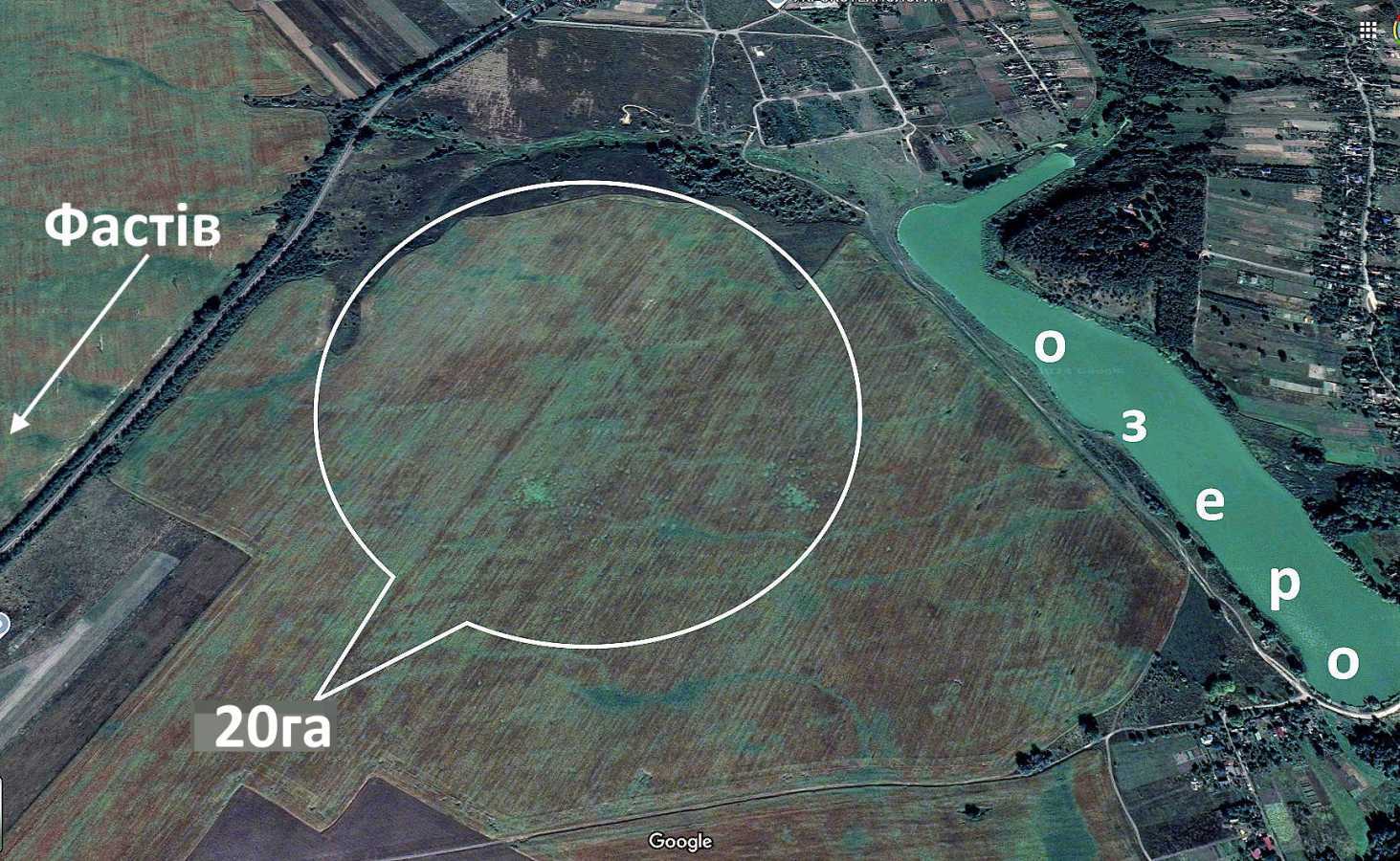 Продаж ділянки під індивідуальне житлове будівництво 2000 соток, польова