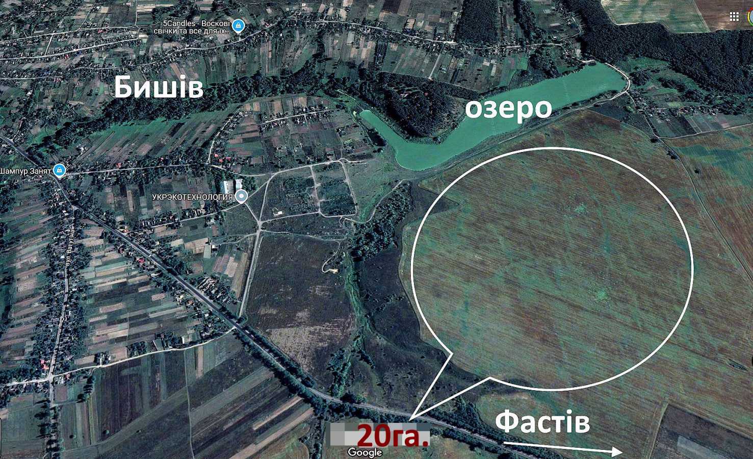Продаж ділянки під індивідуальне житлове будівництво 2000 соток, польова