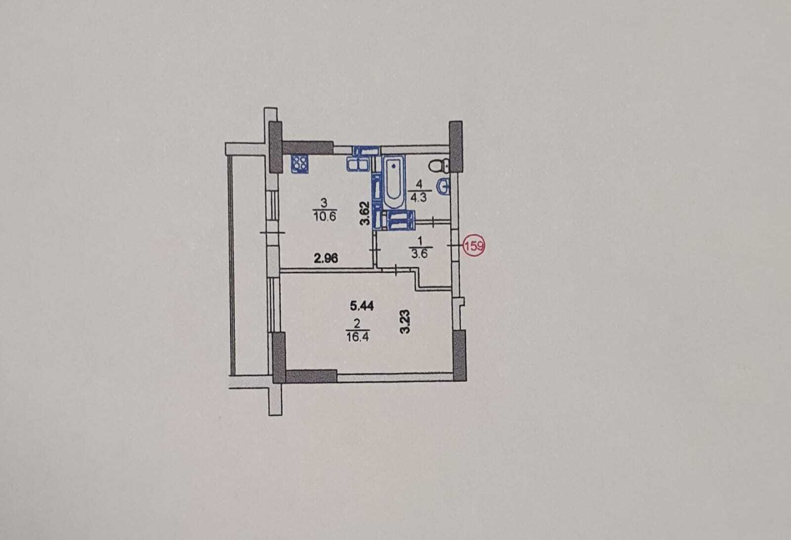 Оренда 1-кімнатної квартири 40 м², Академіка Глушкова просп.