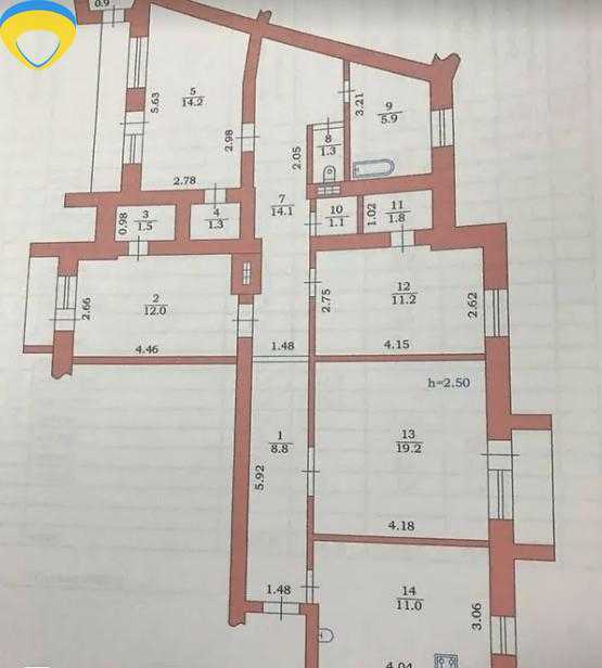 Продажа 4-комнатной квартиры 110 м², Михайловская ул.