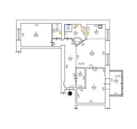 Продажа 2-комнатной квартиры 75 м², Большая Васильковская ул., 134