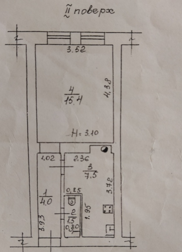 Продаж 1-кімнатної квартири 30 м², Вознесенский пров.