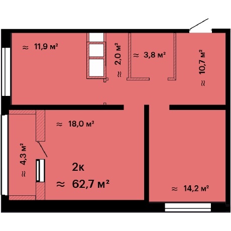 Продажа 2-комнатной квартиры 65 м², Варненская ул.