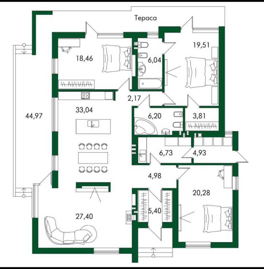 Продажа дома 160 м², Привітна, 114