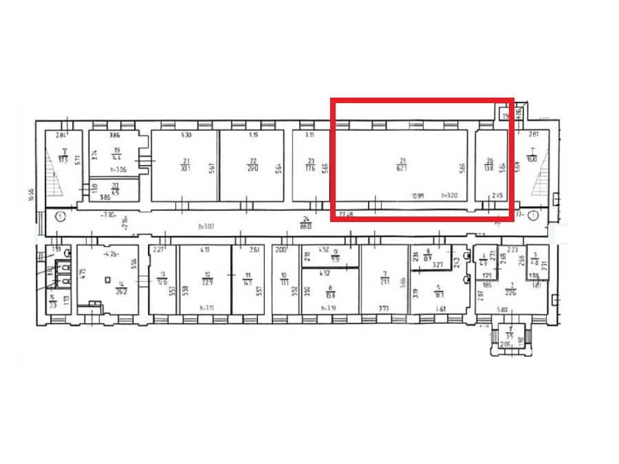 Аренда офиса 81 м², Ивана Мазепы ул., 10