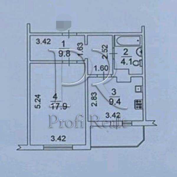 Продаж 1-кімнатної квартири 43 м², Ломоносова вул., 36А