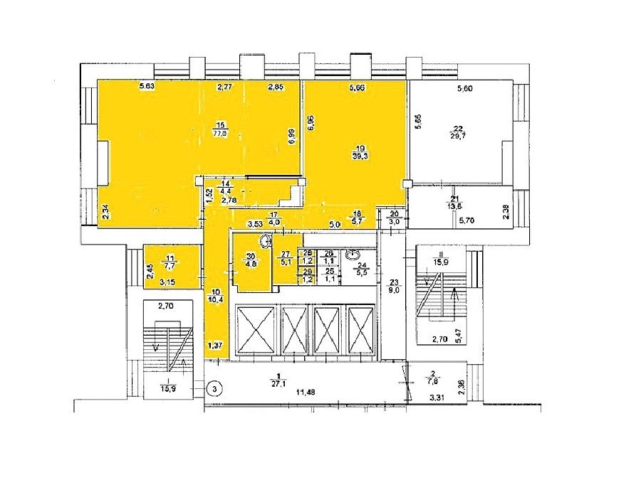 Аренда офиса 160 м², Болсуновская ул., 8