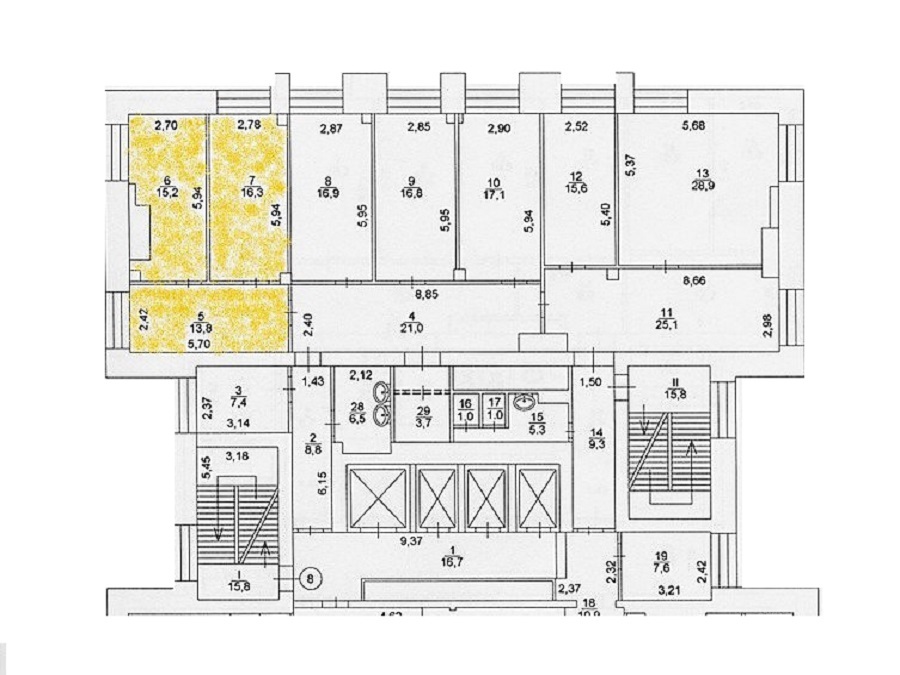 Аренда офиса 45 м², Болсуновская ул., 8