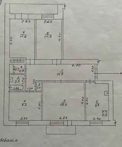 Продажа 4-комнатной квартиры 78 м², Люстдорфская дор.