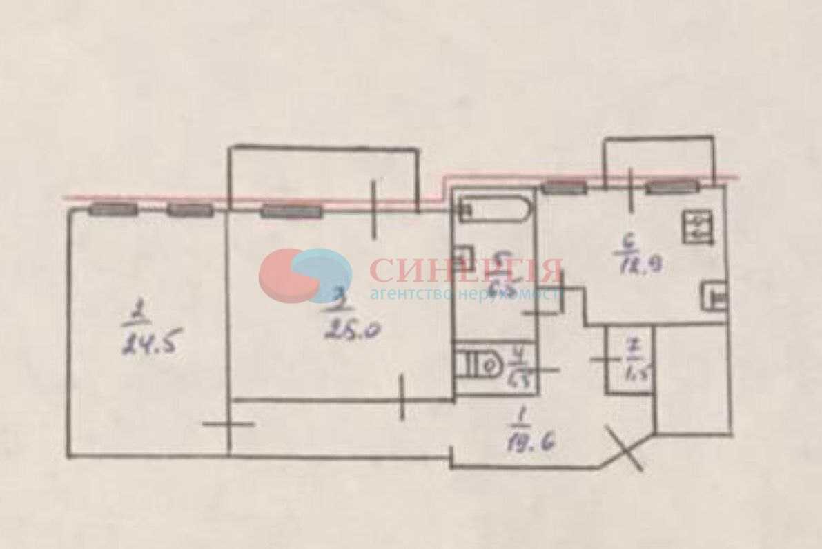 Продаж 2-кімнатної квартири 94 м², Інститутська вул., 20/8