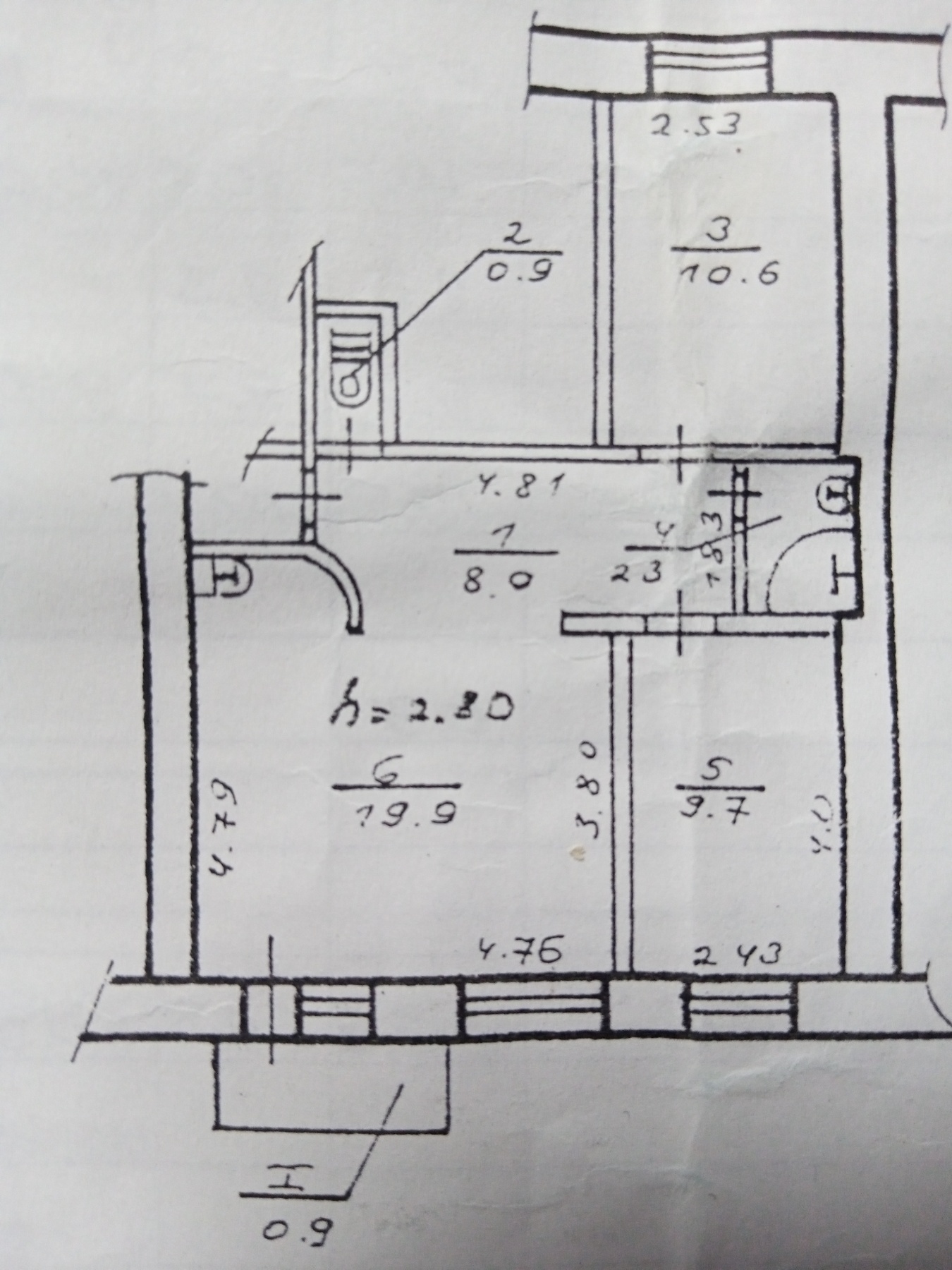 Продажа 2-комнатной квартиры 45 м², Владимира Вернадского ул.