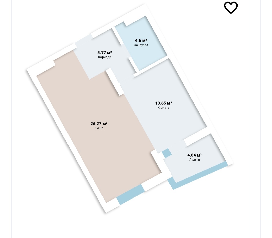 </p> м. Лівобережна ВІД ВЛАСНИКА, ВИДОВА, без%  1 кімнатну