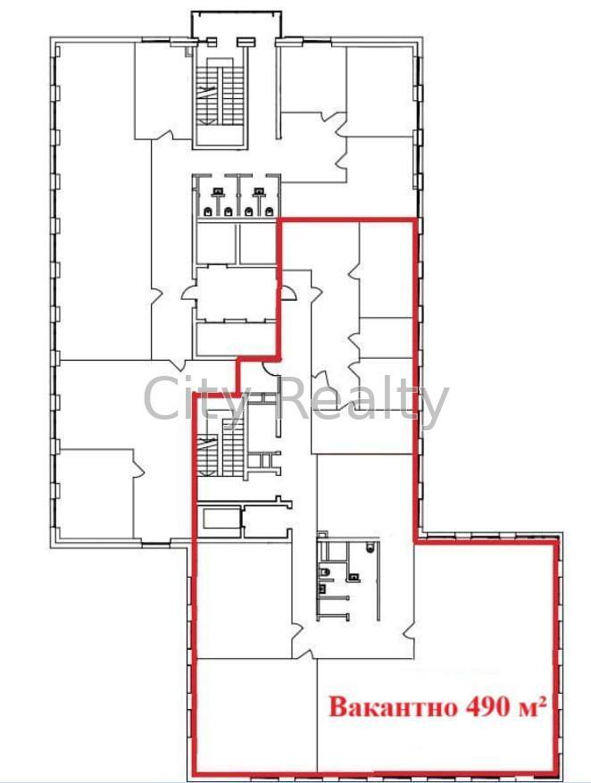 Аренда офиса 490 м², Лейпцигская ул., 15