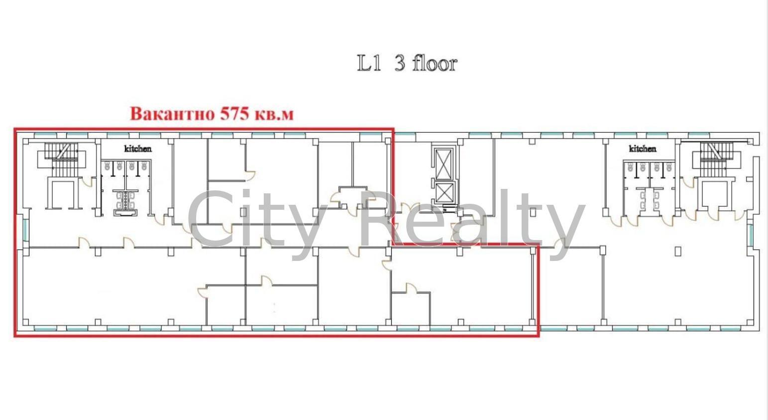 Аренда офиса 575 м², Лейпцигская ул., 15