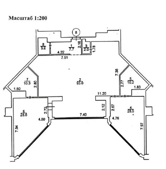 Аренда офиса 186 м², Большая Васильковская ул., 72А