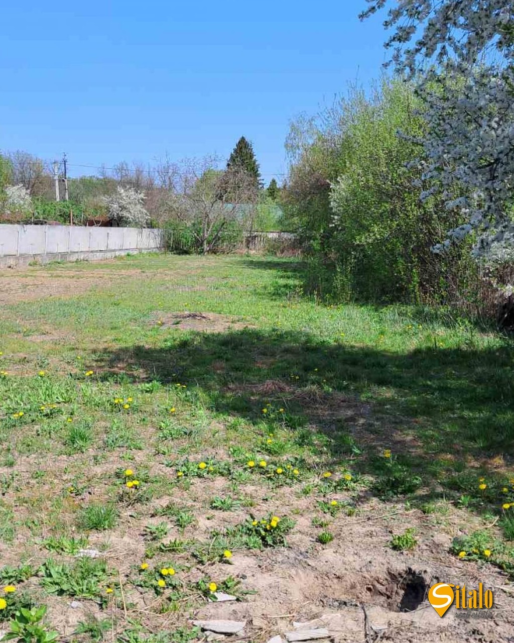 Продажа участка под индивидуальное жилое строительство 12.75 соток