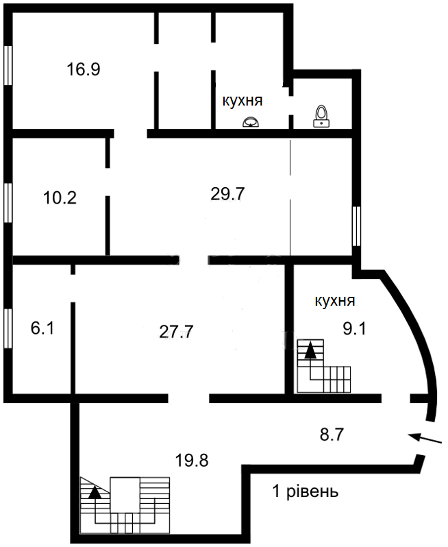 Продажа офиса 350 м², Печенежская ул., 16