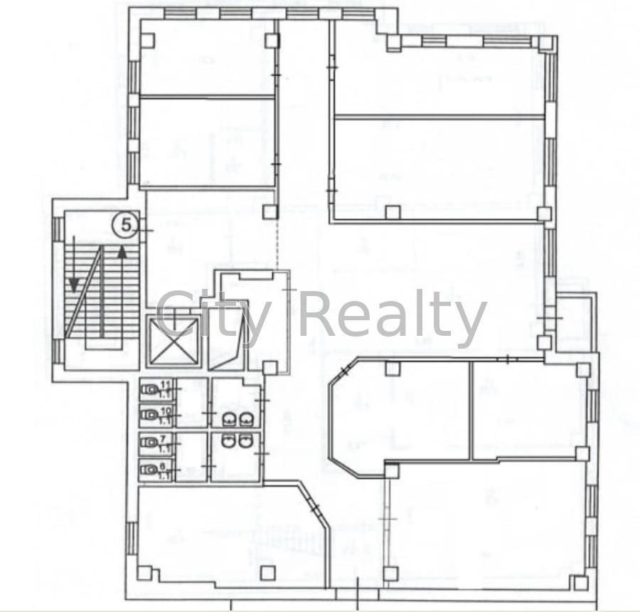 Аренда офиса 311 м², Автозаводская ул., 54/19