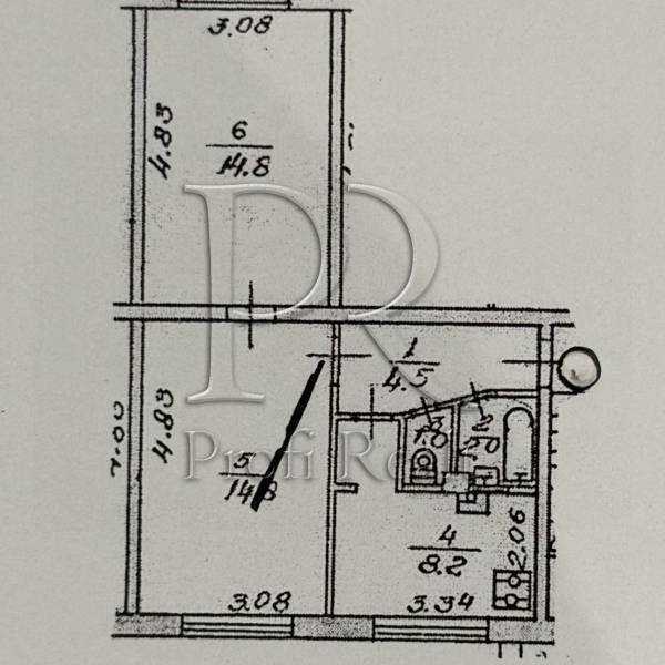 Продаж 2-кімнатної квартири 45 м², Генерала Карбишева вул., 22
