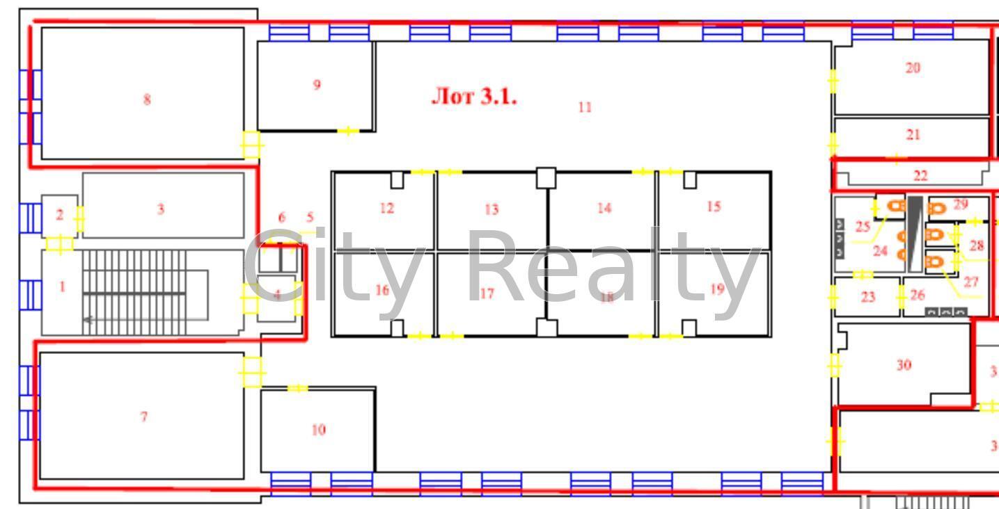 Аренда офиса 640 м², Новоконстантиновская ул., 18