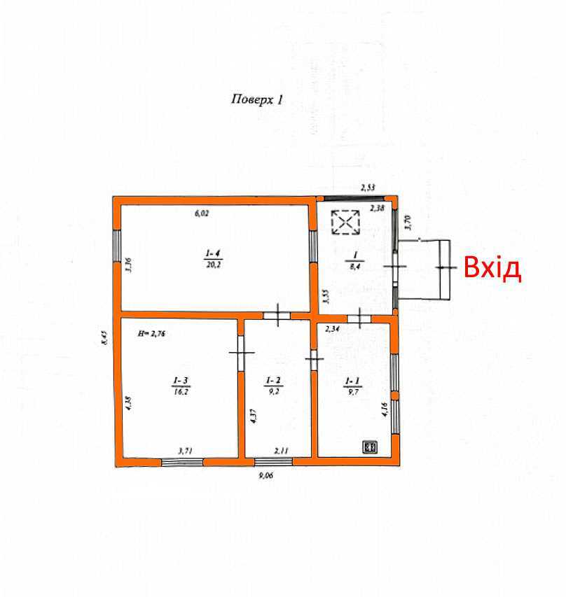Продажа дома 64 м², Польова