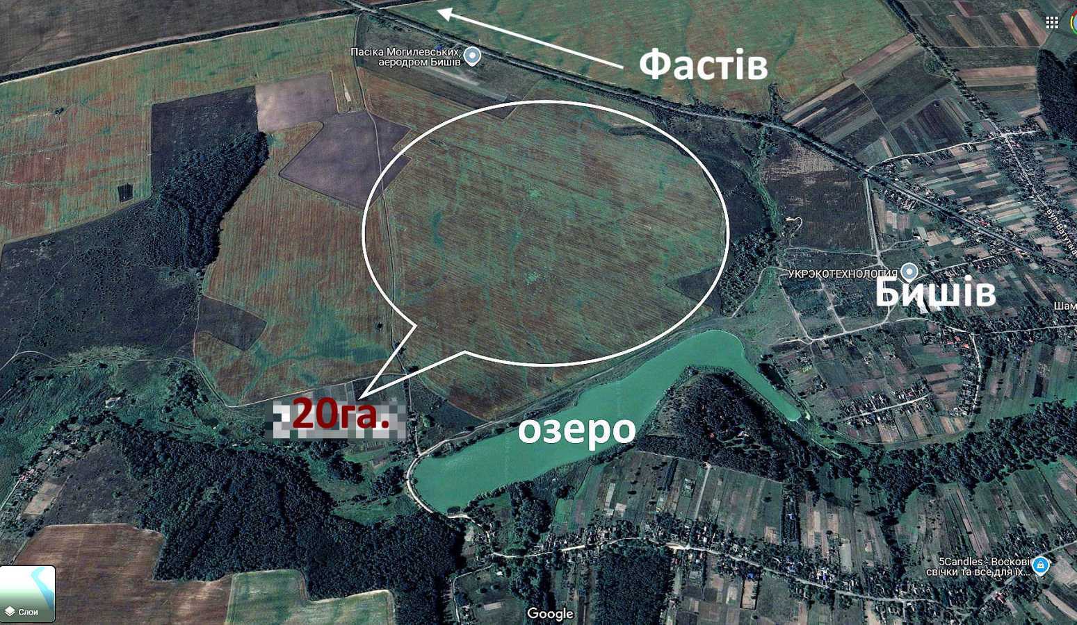 Продаж ділянки під індивідуальне житлове будівництво 2000 соток, польова