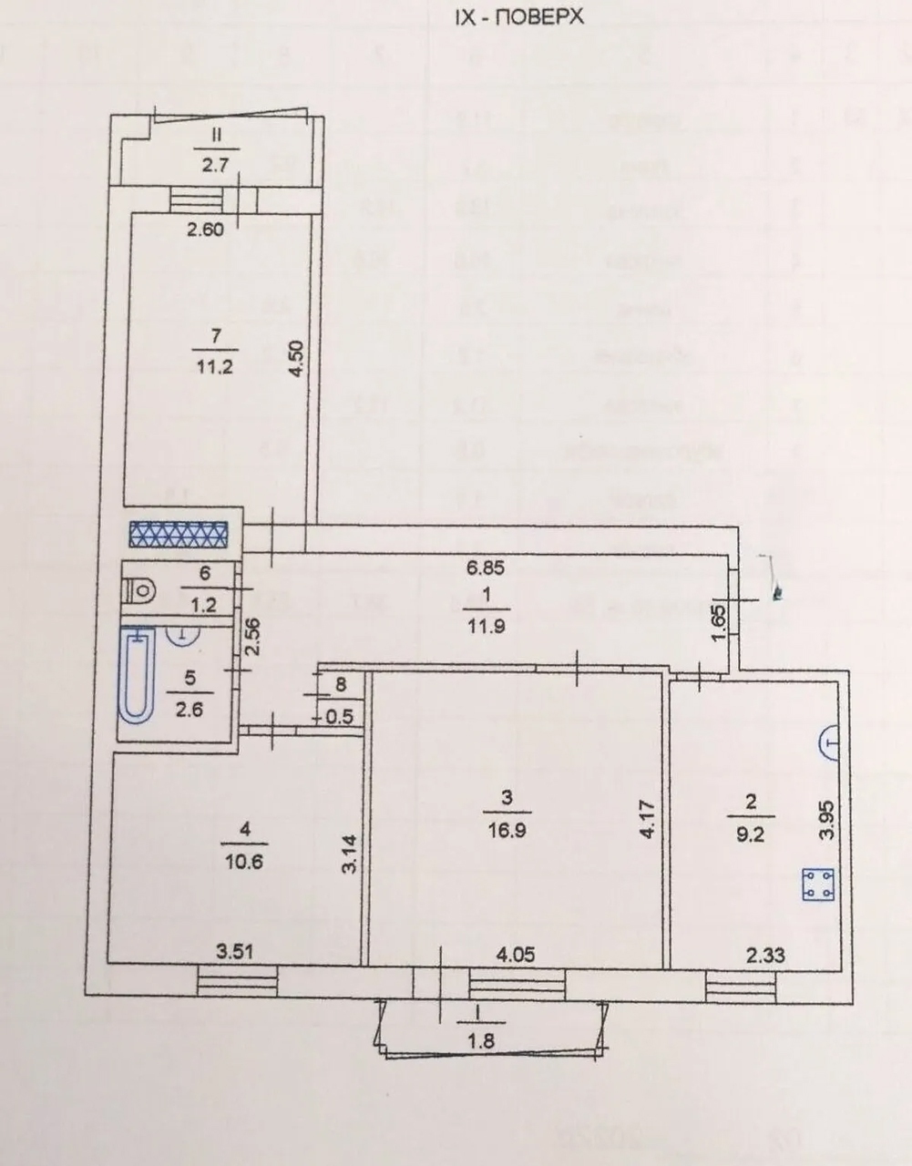 Продажа 3-комнатной квартиры 70 м², Василия Тютюнника ул., 11
