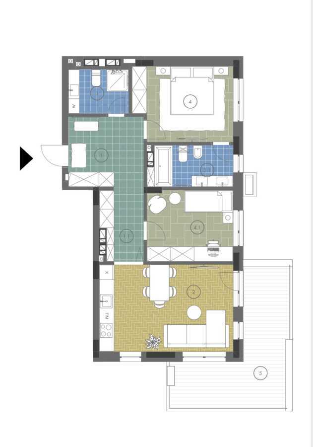 Продаж 2-кімнатної квартири 73 м², Берестейський, 139