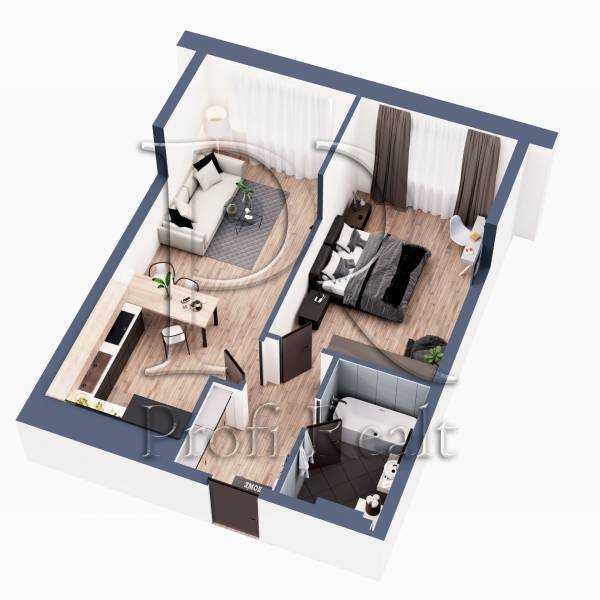 Продажа 1-комнатной квартиры 51 м², Николая Пимоненко ул., 19