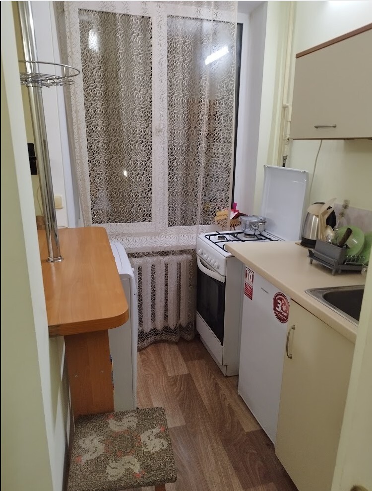 Аренда 1-комнатной квартиры 24 м², Бастионный пер., 7