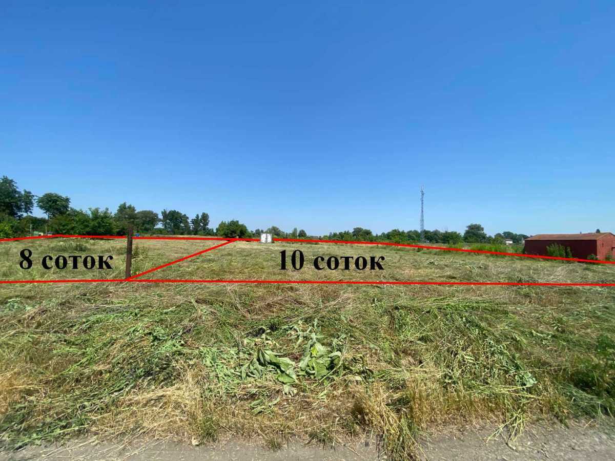 Продаж ділянки під індивідуальне житлове будівництво 18 соток, Квітки-Основ’яненка