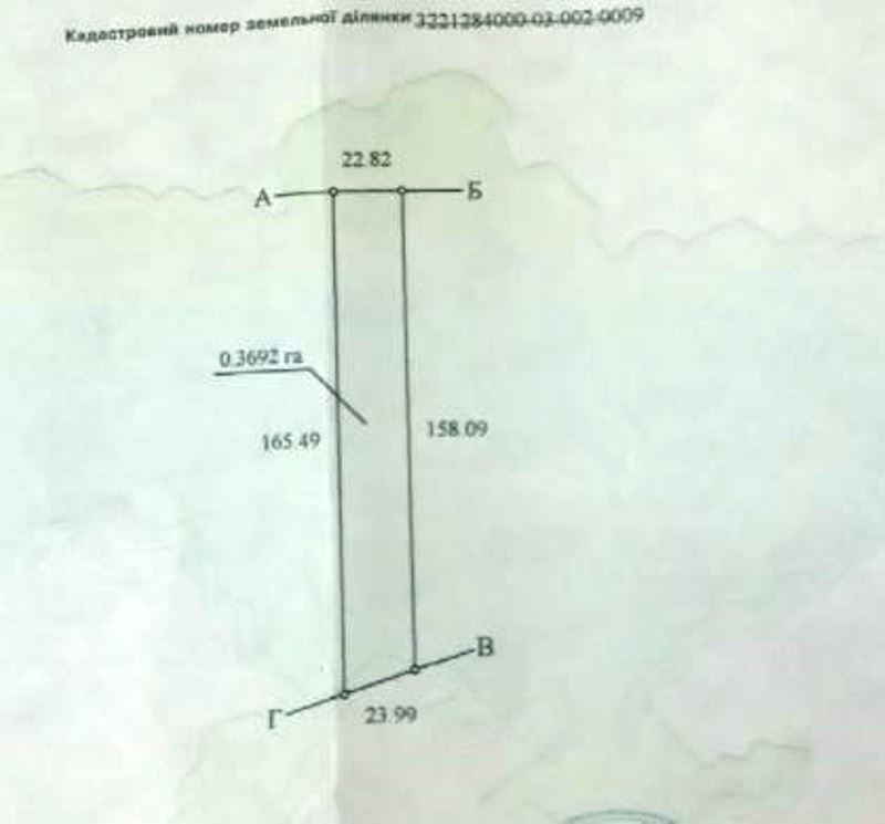 Продаж ділянки під інвестиційний проєкт 37 соток