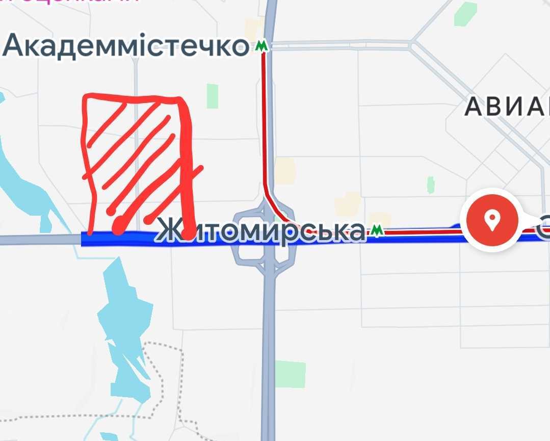 Продажа участка для строительства торговых центров 200 соток, Крещатик ул.