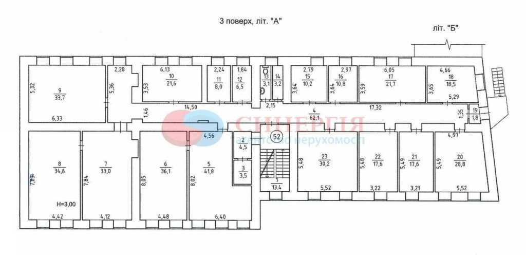 Продаж офісу 518 м², Гоголівська вул.