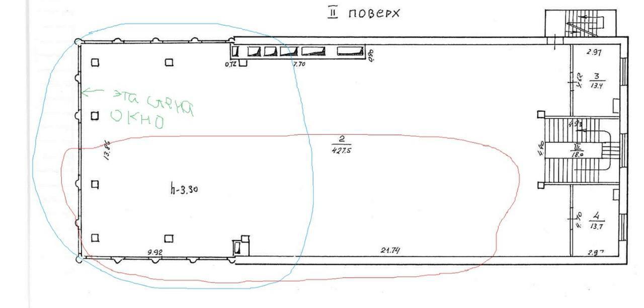 Аренда магазина 200 м², Александра Поля просп.