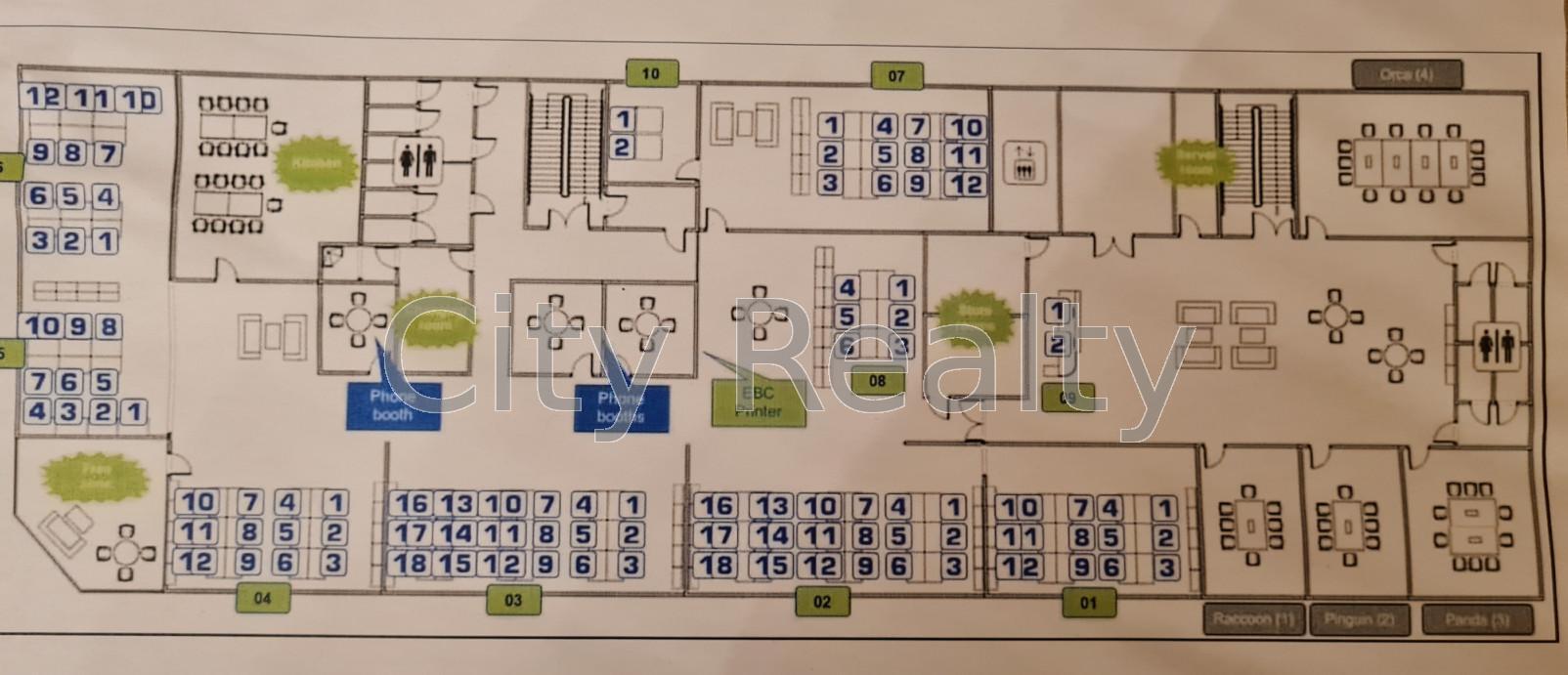 Аренда офиса 1240 м², Верхний Вал ул., 10