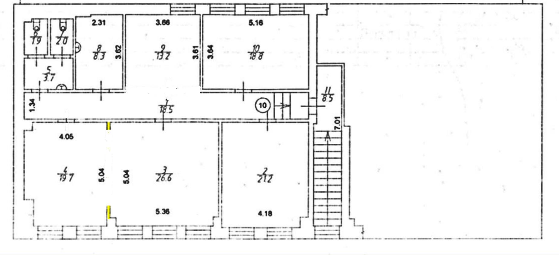 Аренда офиса 134 м², Ярославская ул., 6