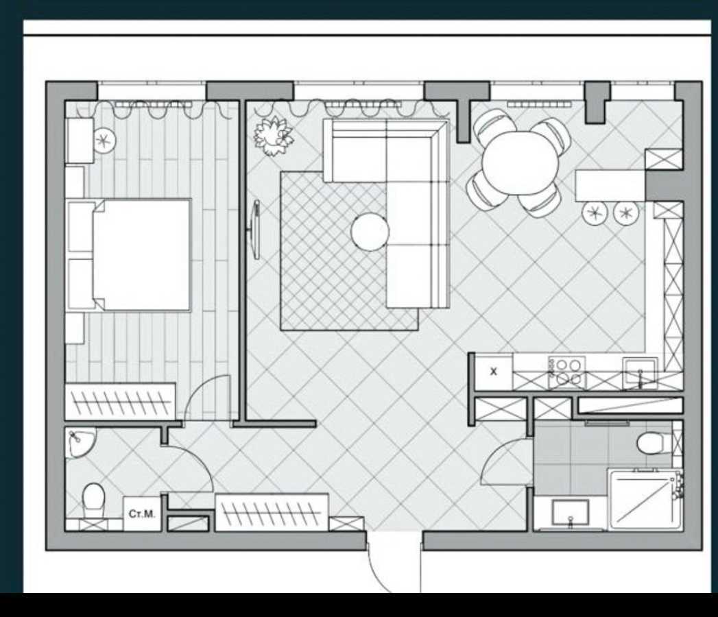 Аренда 2-комнатной квартиры 61 м², Юношеская ул., 10