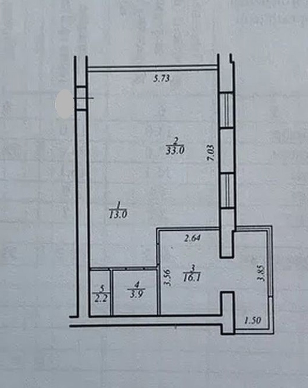 Продаж 2-кімнатної квартири 68 м²