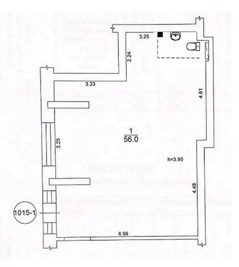 Аренда помещения свободного назначения 56 м², Леси Украинки ул., 3