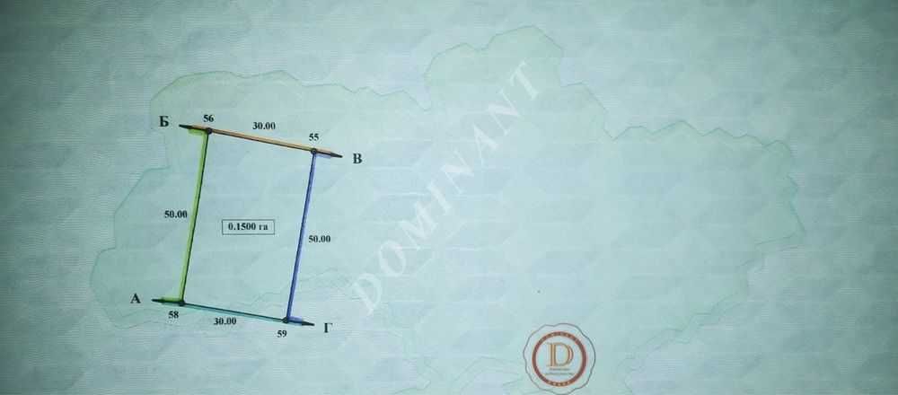 Продаж ділянки під індивідуальне житлове будівництво 15 соток, Лазурна